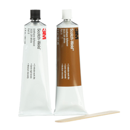 3M Scotch-Weld 3535 Urethane Adhesive Off-White 2 oz Tube Kit