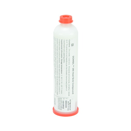 Dow DOWSIL™ 340 Heat Sink Compound Lubricant/Grease White 382 g Cartridge