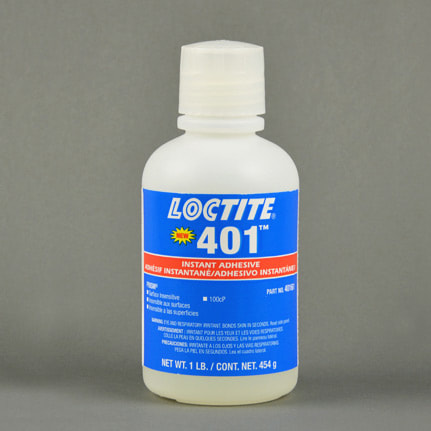 Henkel Loctite 401 Surface Insensitive Instant Adhesive Clear 1 lb Bottle