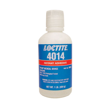 Henkel Loctite Prism 4014 Medical Device Instant Adhesive Clear 1 lb Bottle
