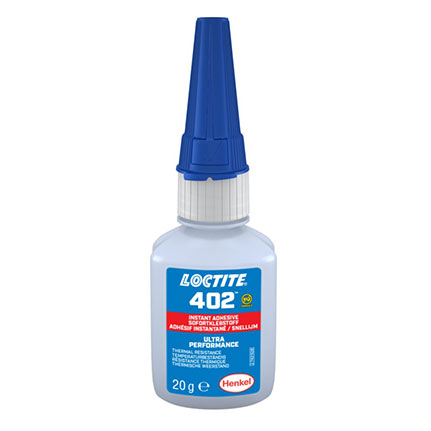 Henkel Loctite 402 Cyanoacrylate Clear 20 g Bottle