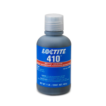 Henkel Loctite Prism 410 Toughened Instant Adhesive Black 1 lb Bottle