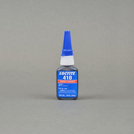 Henkel Loctite 410 Toughened Instant Adhesive Black 20 g Bottle