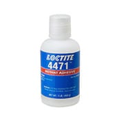 Henkel Loctite Prism 4471 Instant Adhesive Surface Insensitive Clear 1 lb Bottle