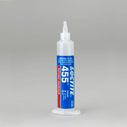 Henkel Loctite 455 Low Odor-Low Bloom Instant Adhesive 10 g Syringe