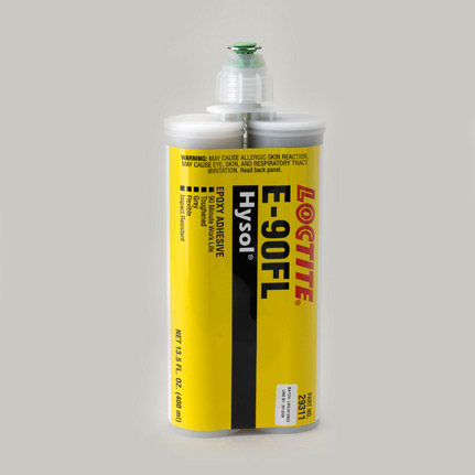 Henkel Loctite EA E-90FL Epoxy Adhesive Gray 400 mL Cartridge