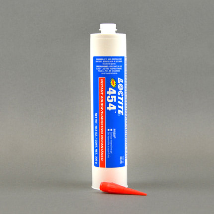 Henkel Loctite 454 Surface Insensitive Instant Adhesive Clear 300 g Cartridge