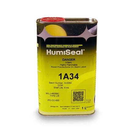 HumiSeal 1A34 Polyurethane Conformal Coating Clear 1 L Can