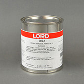 Parker LORD® 305-2 General Purpose Epoxy Adhesive Hardener Part B Blue 1 qt Can