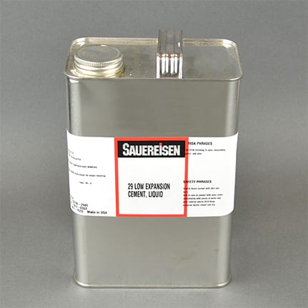 Sauereisen Low Expansion Cement No. 29 Liquid Tan 1 gal Can