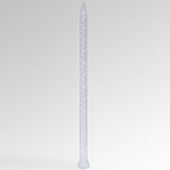 Sulzer Mixpac Statomix™ EA10-24C Static Mixer 0.4 in ID x 10.9 in x 24 Element